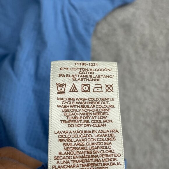 NEW Scotch & Soda Men's XL Blue Textured Cotton T-Shirt - Picture 7 of 11